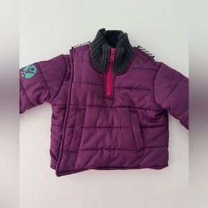 Unbuckle Me Purple/Pink Coat Size 6-9M